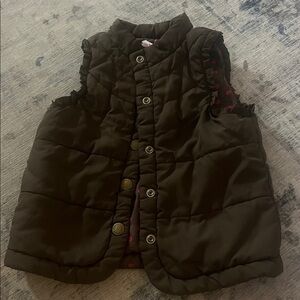 OshKosh B'gosh Brown Puffer Vest for Kids